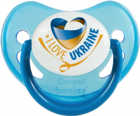 Me encanta Ucrania fosforescente azul piruleta fisiológica