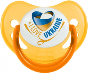 Me encanta Ucrania fosforescente amarillo piruleta fisiológica