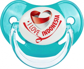 I Love Indonesia : Chupete fisiológico personnalisée
