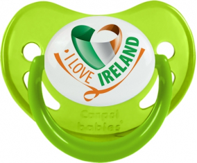 Me encanta Irland Fosforescente Verde Pirología Lollipop