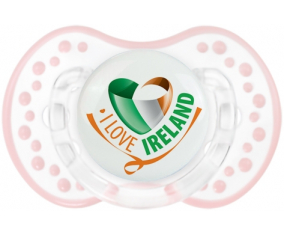I Love Irland Lollipop lovi dynamic clásico retro-blanco-rosa-tierno