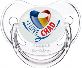 Me encanta Chad Classic Transparent Physiological Lollipop