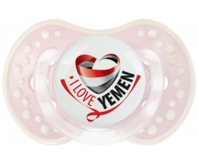 I Love Yemen Lollipop lovi dynamic clásico retro-rosa-tierno