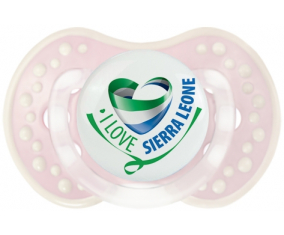 I Love Sierra Leona lovi dynamic clásico retro-rosa-tierno
