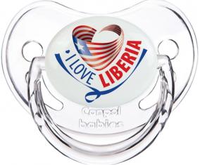 Me encanta Liberia Classic Transparent Physiological Lollipop