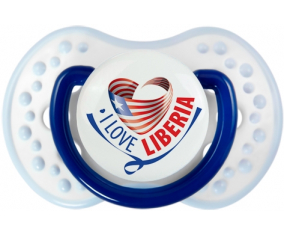 I Love Liberia Lollipop lovi dynamic clásico azul marino-blanco