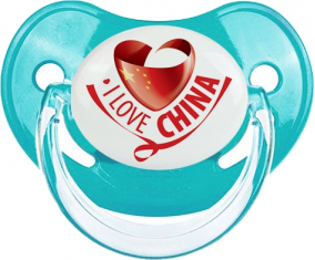 I Love China : Chupete fisiológico personnalisée