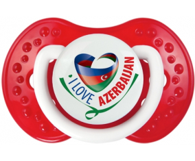 Me encanta Azerbaiyán Tetine lovi dynamic Clásico Blanco-Rojo