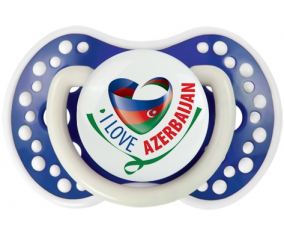 Me encanta Azerbaiyán Tetina lovi dynamic Azul Marino Fosforescente