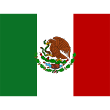 Bandera Oficial de México, ideal para personalizar artículos de bebé y celebrar la cultura mexicana en chupetes y más.