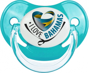 I Love Bahamas : Chupete fisiológico personnalisée