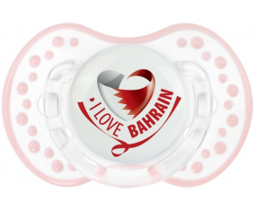I Love Bahrain Lollipop lovi dynamic clásico retro-blanco-rosa-tierno