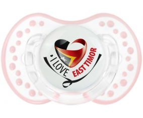 I Love East Timor Lollipop lovi dynamic clásico retro-blanco-rosa-tierno