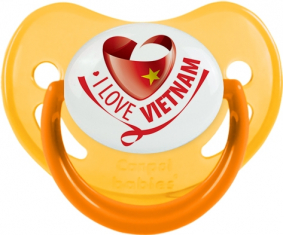 Me encanta Vietnam Fisiológica Tetina Fosforescente Amarillo