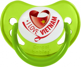 Me encanta Vietnam Fisiológica Tetina Fosforescente Verde