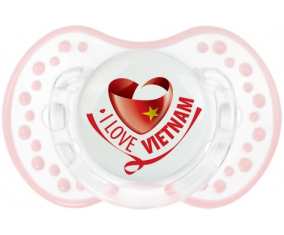 I Love Vietnam Sucete lovi dynamic clásico retro-blanco-rosa-tierno