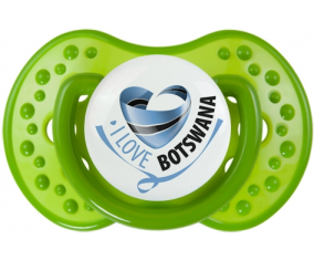 I Love Bostwana : Chupete LOVI Dynamic personnalisée