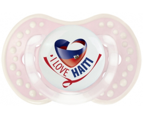 I Love Haiti Lollipop lovi dynamic clásico retro-rosa-tierno