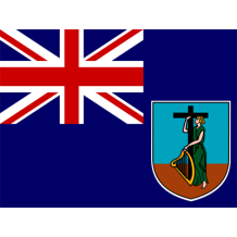 Bandera Oficial de Montserrat, ideal para personalizar artículos de bebé y añadir un toque único a sus accesorios.