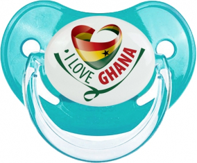 I Love Ghana : Chupete fisiológico personnalisée