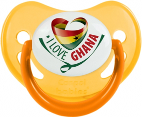 Me encanta Ghana Sucete Fosforescente Amarillo