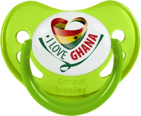 Me encanta Ghana Sucete Fosforescente Verde