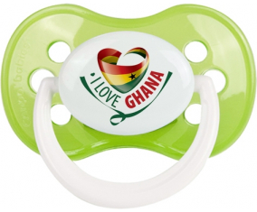 Me encanta Ghana Clásico Verde Anatómico Lollipop