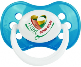 Me encanta Guinea-Bissau Anatómica Tetin Cyan Classic