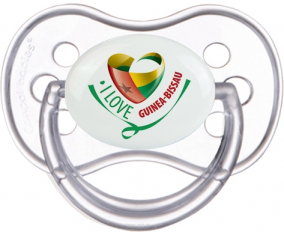 Me encanta Guinea-Bissau anatómica Tetin Transparent Classic