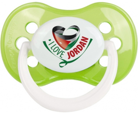 Me encanta Jordan Clásico Verde Anatómico Lollipop