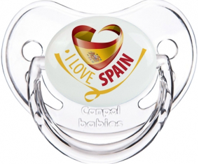 Me encanta España Classic Transparent Physiological Lollipop