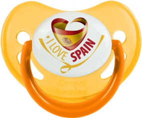 Me encanta España Fosforescente Amarillo Pirología Lollipop