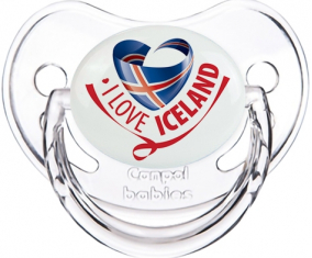 Me encanta Islandia Clásico Titina Fisiológica Transparente