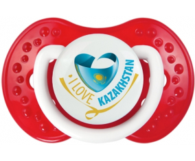 Me encanta Kazajistán lovi dynamic clásico lollipop blanco-rojo