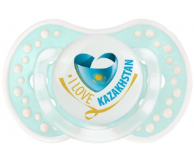 I Love Kazakhstan Lollipop lovi dynamic clásico retro-turquesa-laguna