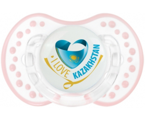 I Love Kazakhstan Lollipop lovi dynamic clásico retro-blanco-rosa-tierno