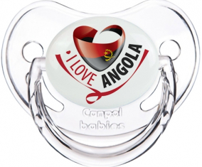 Me encanta Angola Tétine Fisiológica Clásica Transparente