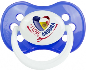 I Love Andora : Chupete Anatómica personnalisée