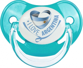 I Love Argentina : Chupete fisiológico personnalisée