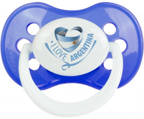 Me encanta Argentina Clásico Azul Anatómico Lollipop