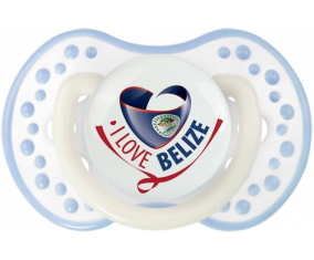 Me encanta Belice Sucete lovi dynamic clásico blanco-cian