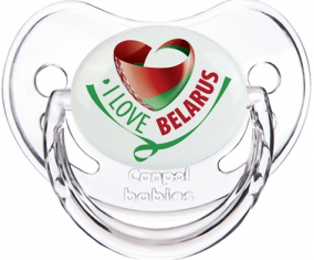Me encanta Bielorrusia Azúcar Transparente Clásico