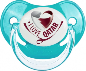 I Love Qatar : Chupete fisiológico personnalisée