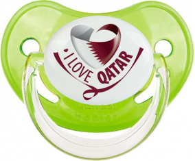 Me encanta Qatar Classic Green Physiological Lollipop