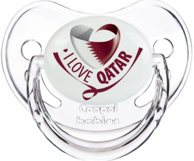 Me encanta Qatar Classic Transparent Physiological Lollipop