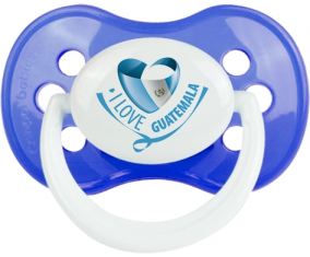 Me encanta Guatemala Clásico Piruleta Anatómica Azul