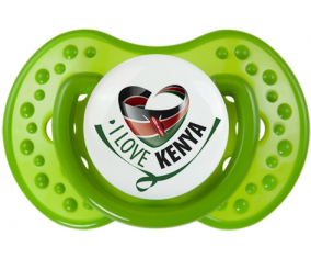 I Love Kenya : Chupete LOVI Dynamic personnalisée