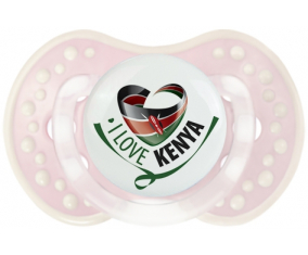 I Love Kenya Sucete lovi dynamic clásico retro-rosa-tierno
