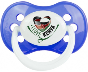 I Love Kenya : Chupete Anatómica personnalisée