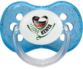 I Love Kenya : Chupete Cereza personnalisée